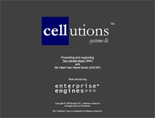 Tablet Screenshot of cellutions.com